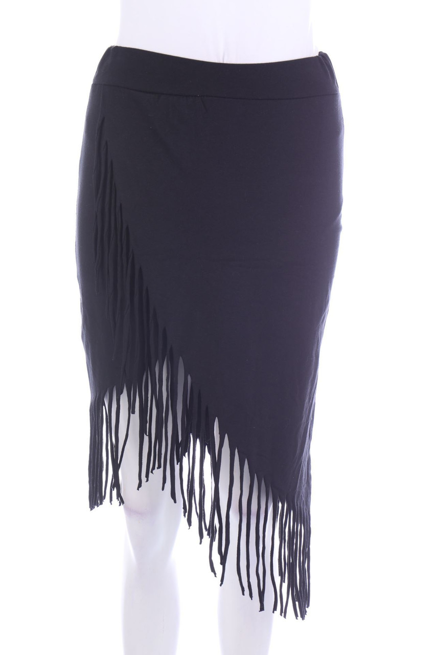 VERT de RAGE - Rock in Wickel-Optik mit Fransen - XS