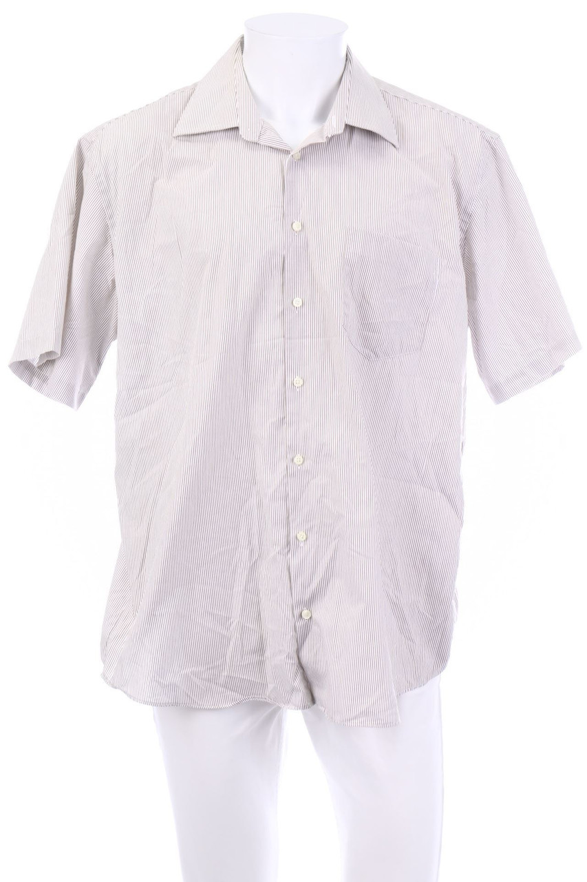 paul kehl - Kurzarm-Hemd mit Streifen - 43