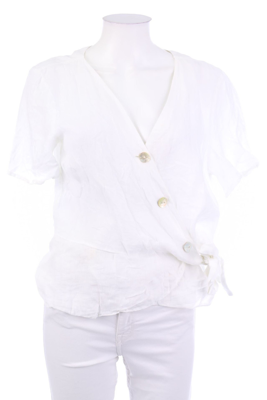 H&M - Kurzarm-Bluse - L