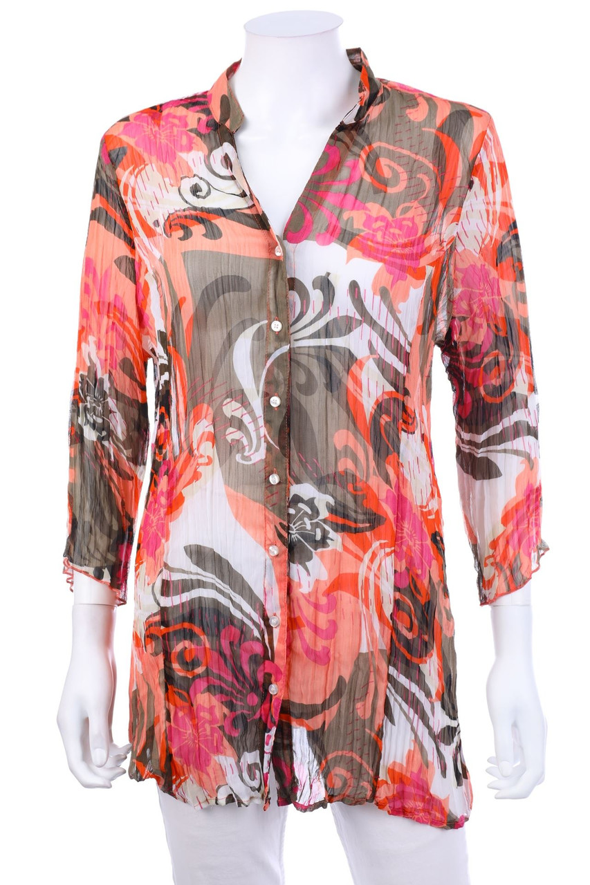 BIAGGINI - Hemd-Bluse mit 3/4-Ärmel - L