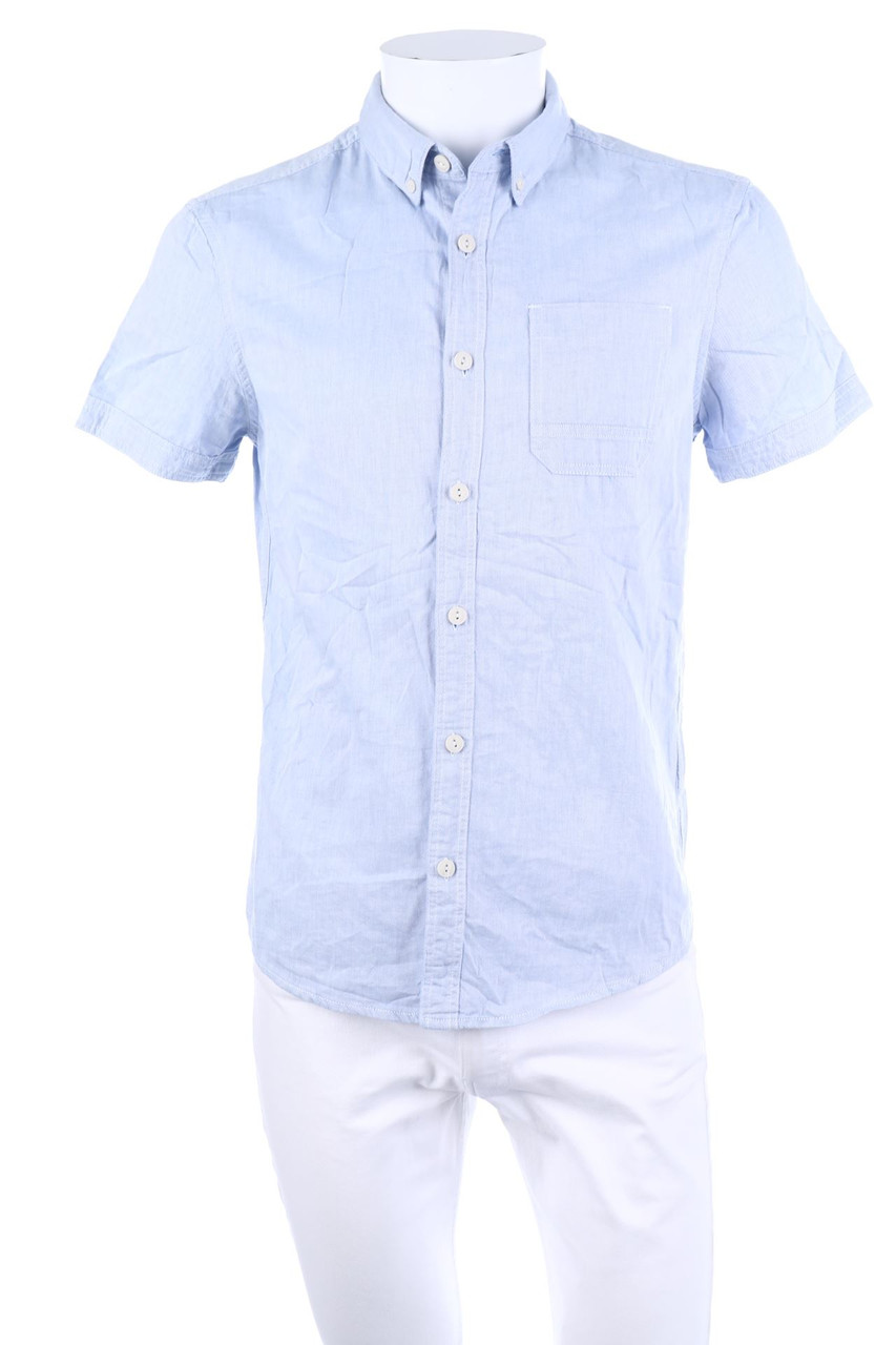 C&A - Kurzarm-Hemd mit Button-down-Kragen - S