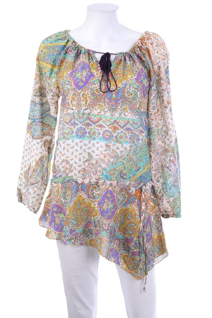 rick cardona - Tunika-Bluse mit Ethno-Print - XS