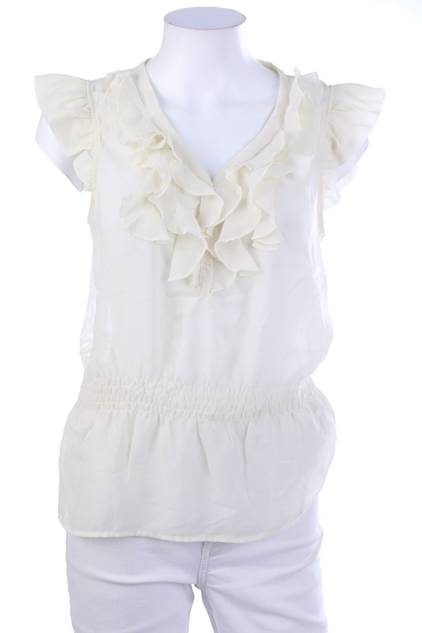 H&M - Volant-Bluse - M