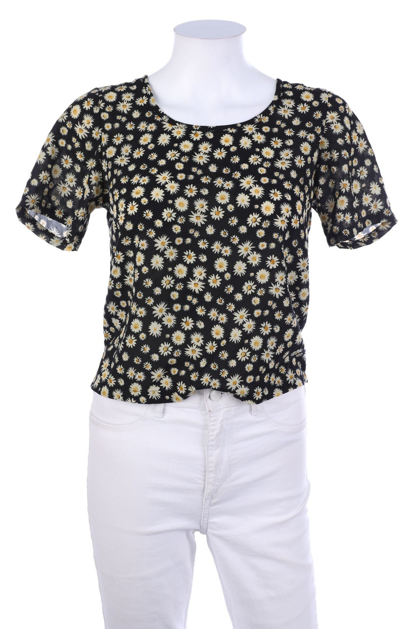 SECONDHAND - Kurzarm-Bluse - XS