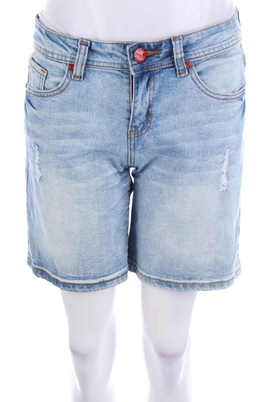 manguun - Distressed Jeans-Shorts - M