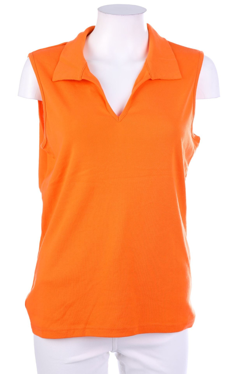 SECONDHAND - ärmelloses Polo-Shirt - 2XL