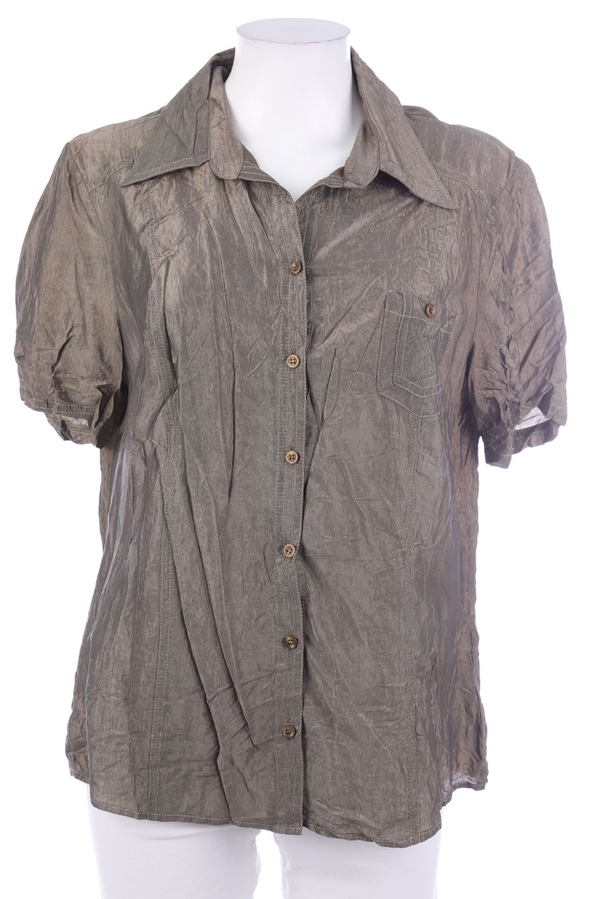 bianca - Kurzarm-Bluse - XL