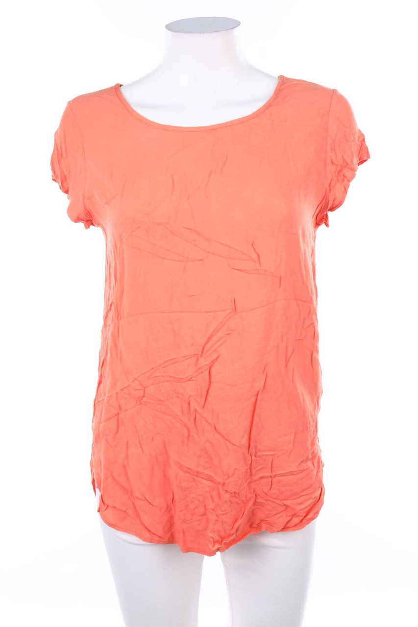 Ohne Label - Kurzarm-Bluse - S