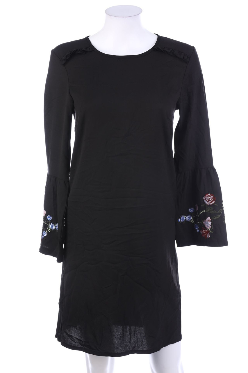 AMISU - Kleid mit Stickereien - XS