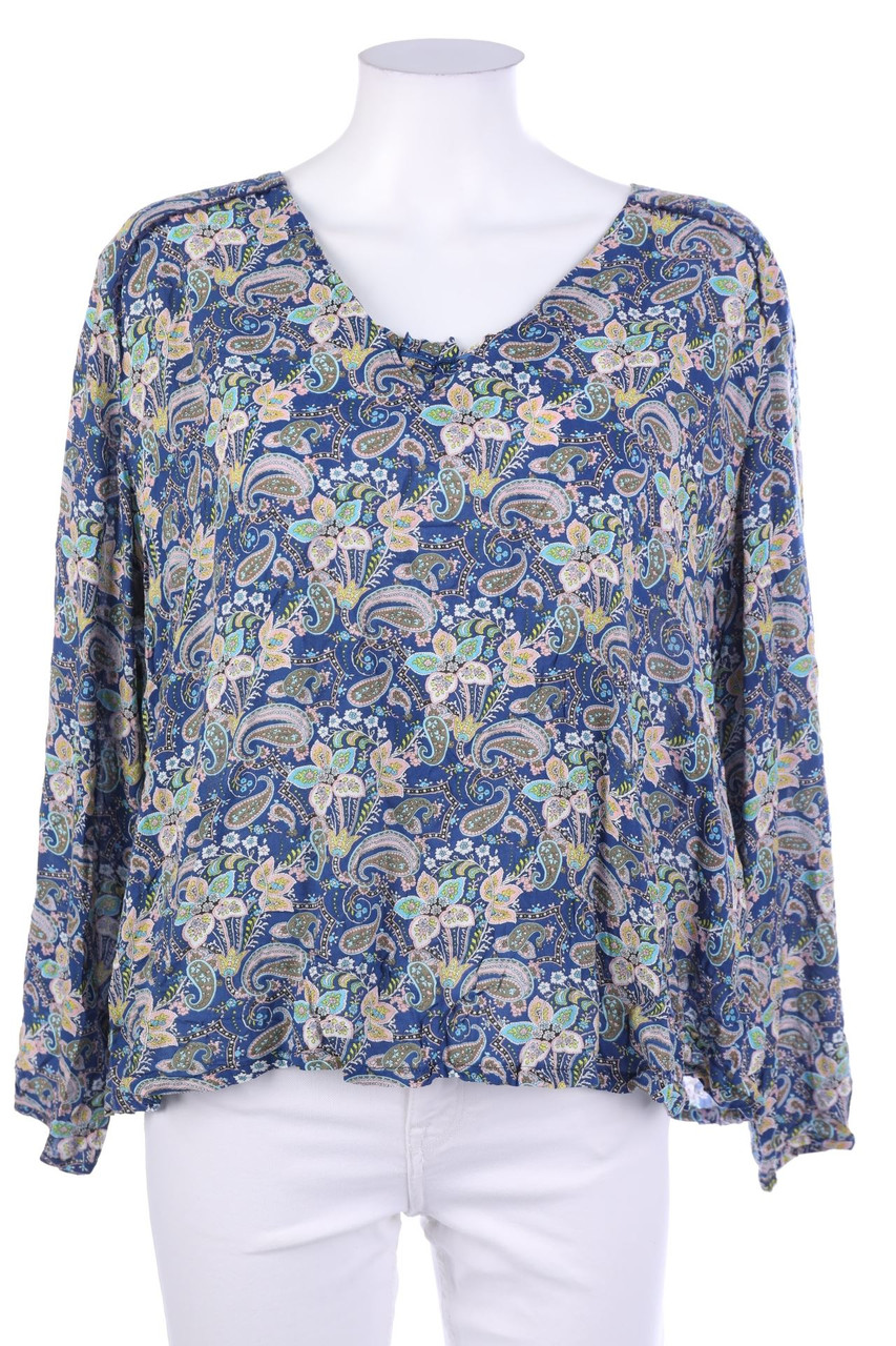 ESPRIT - Bluse mit floralem Muster - 2XL