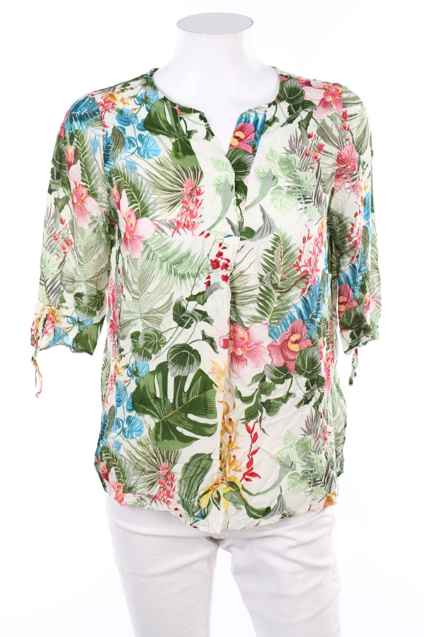 orsay - Bluse mit Blumen-Print mit Blumen-Print - S