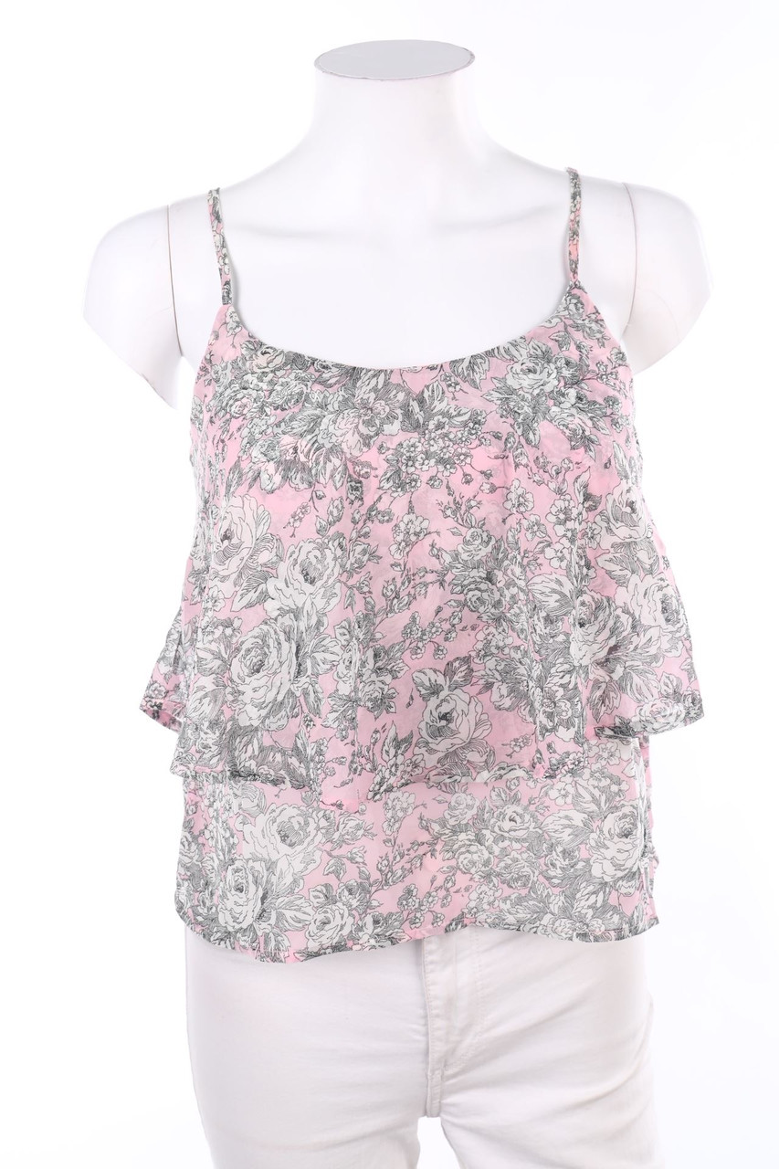 TALLY WEiJL - Top im Layer Look mit Blumen-Print - XS