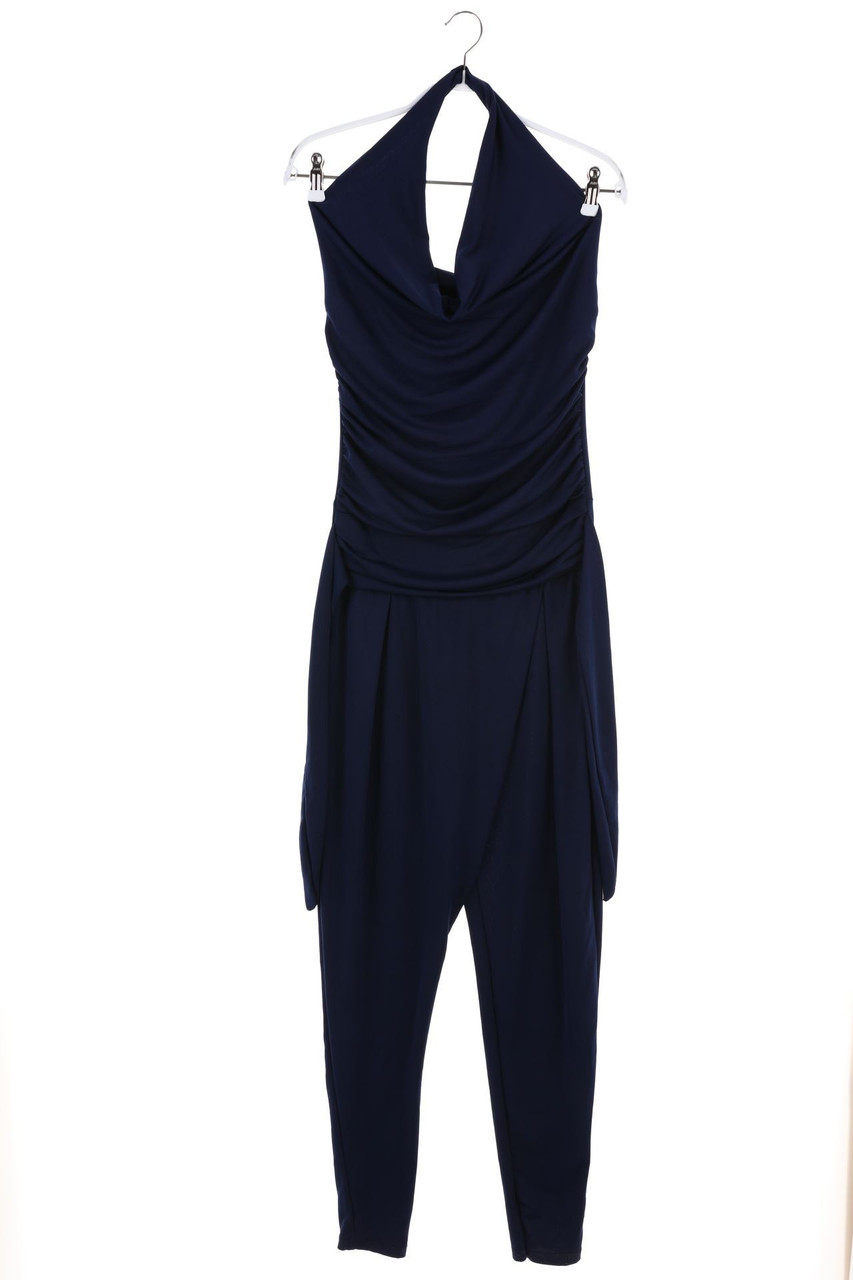 Ohne Label - Neckholder-Jumpsuit - XS