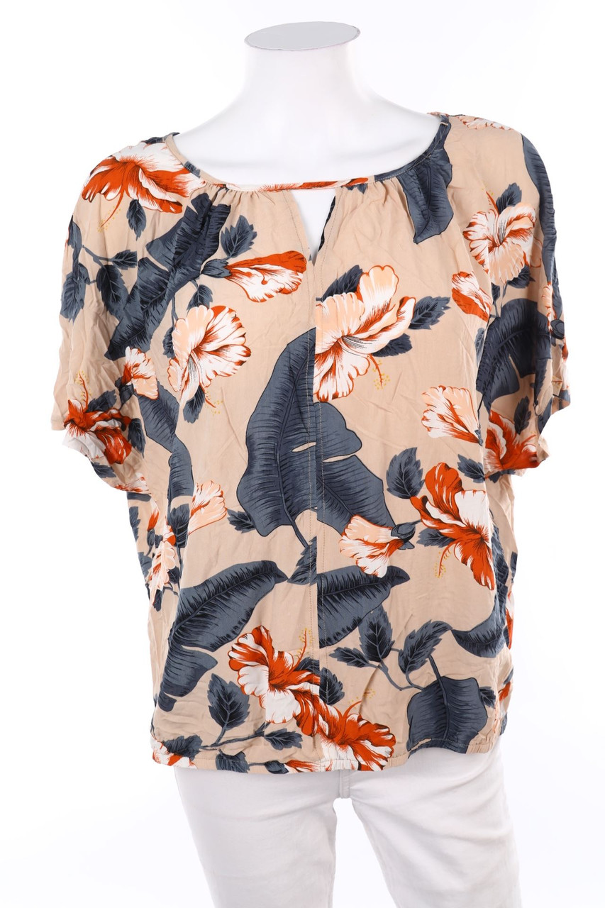 SECONDHAND - Bluse mit Print - M