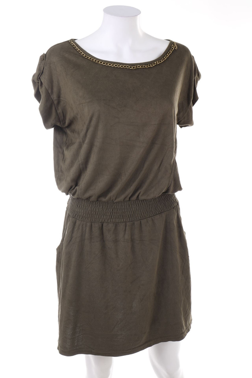 SECONDHAND - Mini-Kleid mit Kette - L