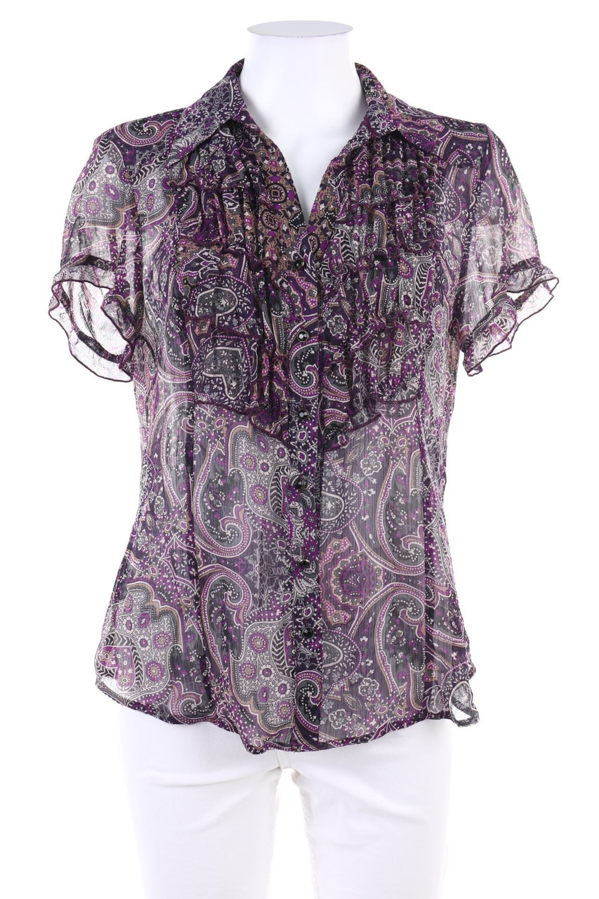 YOUR SIXTH SENSE by C&A - Kurzarm-Bluse mit Paisley-Print - L