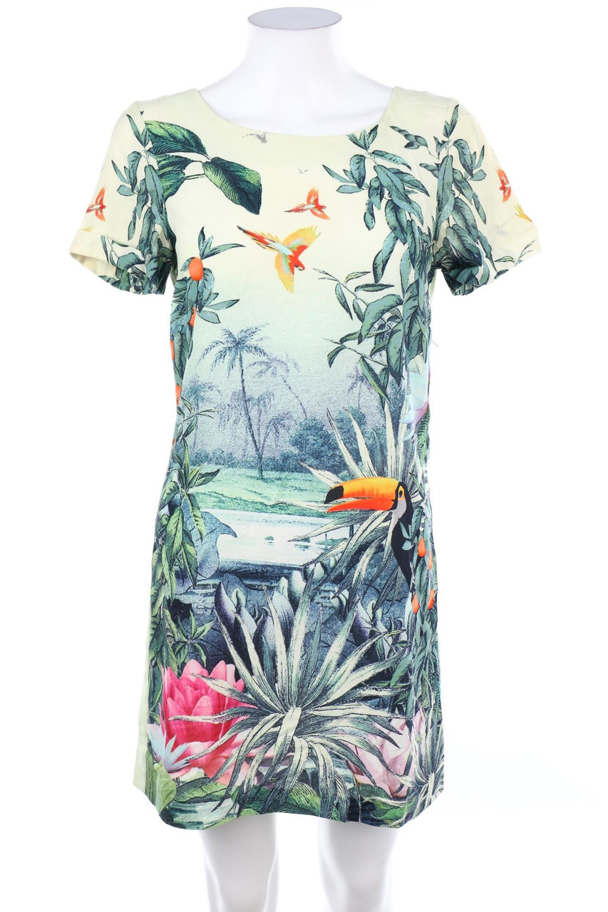 Ohne Label - Minikleid mit Print - XS