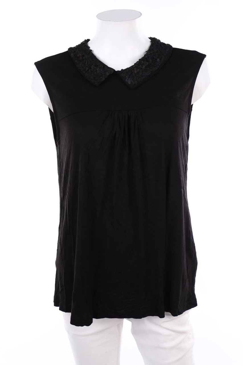 ATMOSPHERE - Top mit Bubi-Kragen - L