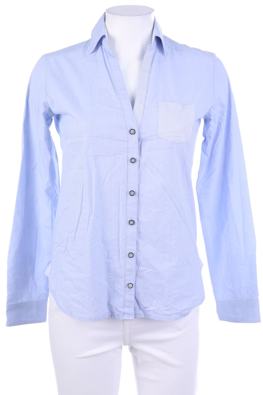 ESPRIT - Hemd-Bluse aus Baumwoll-Mix - XXS