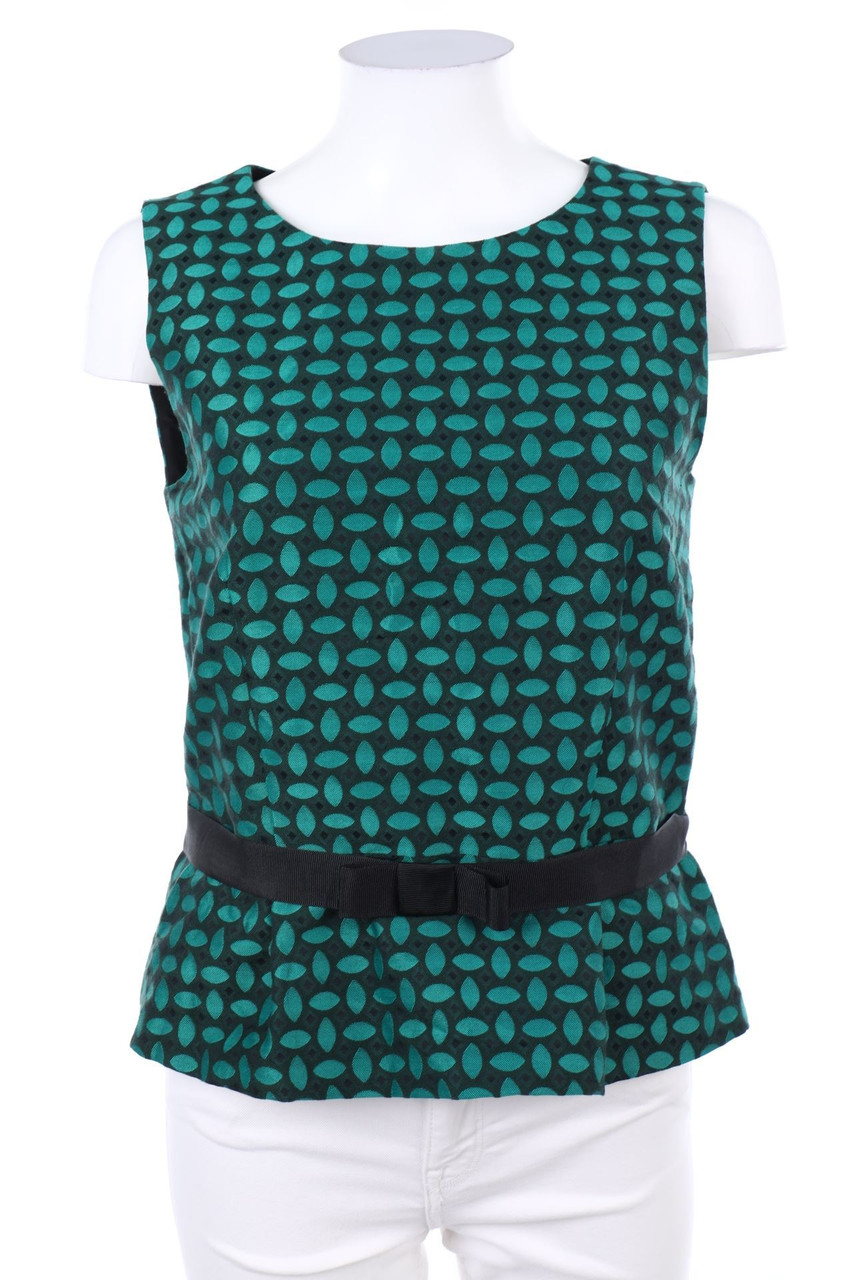 HALLHUBER - Peplum-Blusentop aus Jacquard - D 38