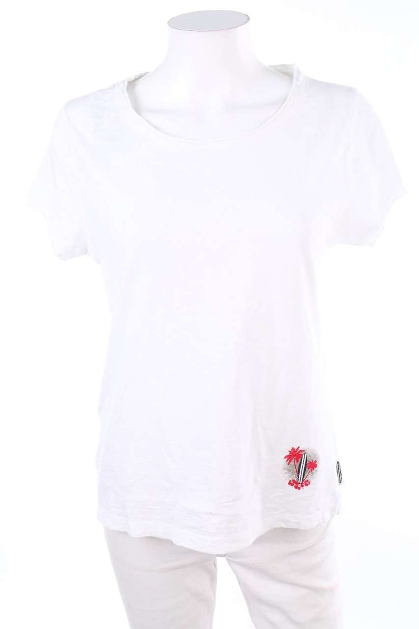 SECONDHAND - Kurzarm-Shirt aus Baumwolle - L