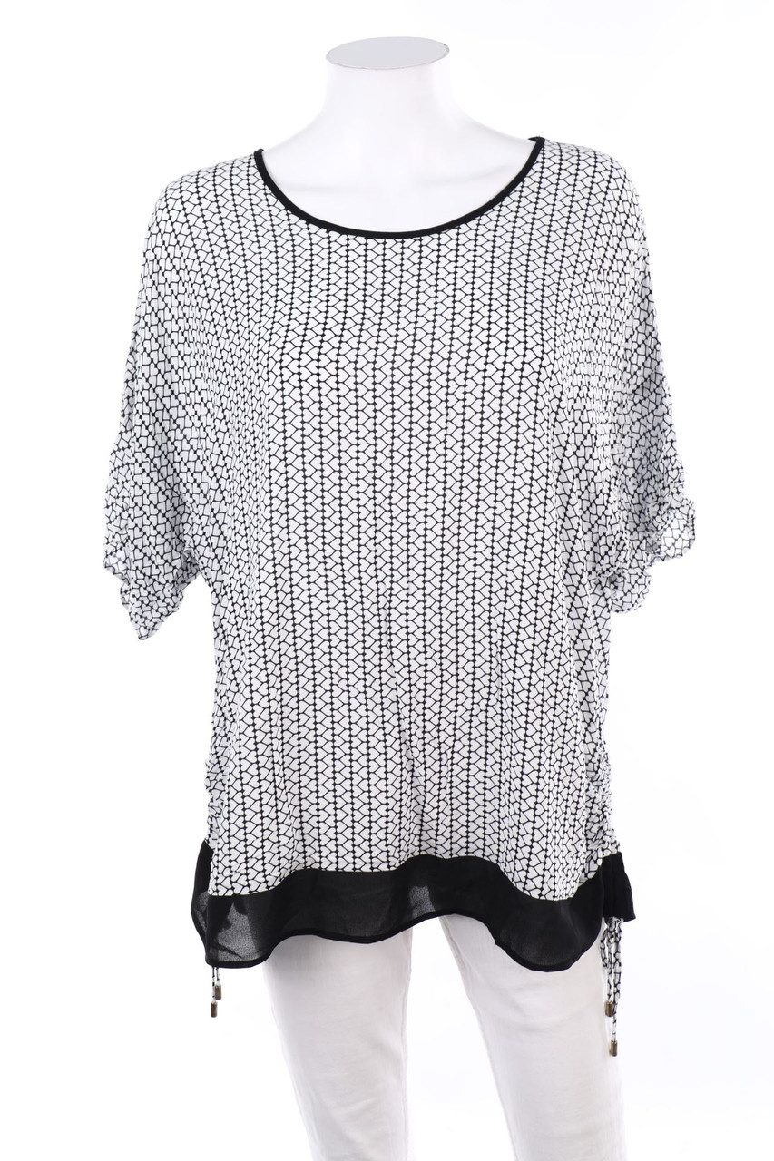 Laura di Sarpi - Kurzarm-Bluse - XL