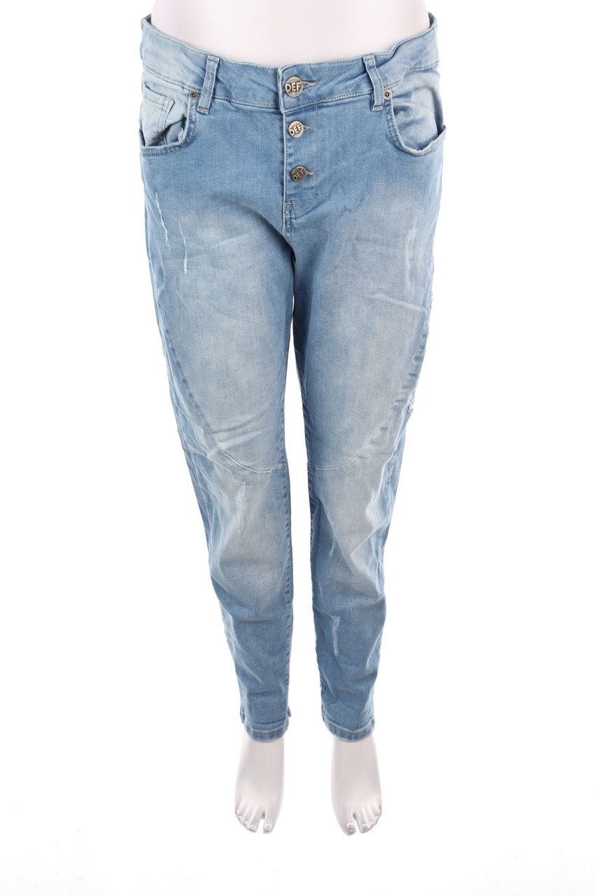 DEF CLOTHING - Distressed Skinny-Jeans - W32