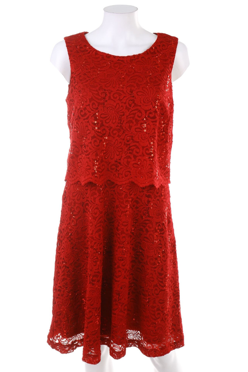 C&A - Kleid mit Pailletten - L