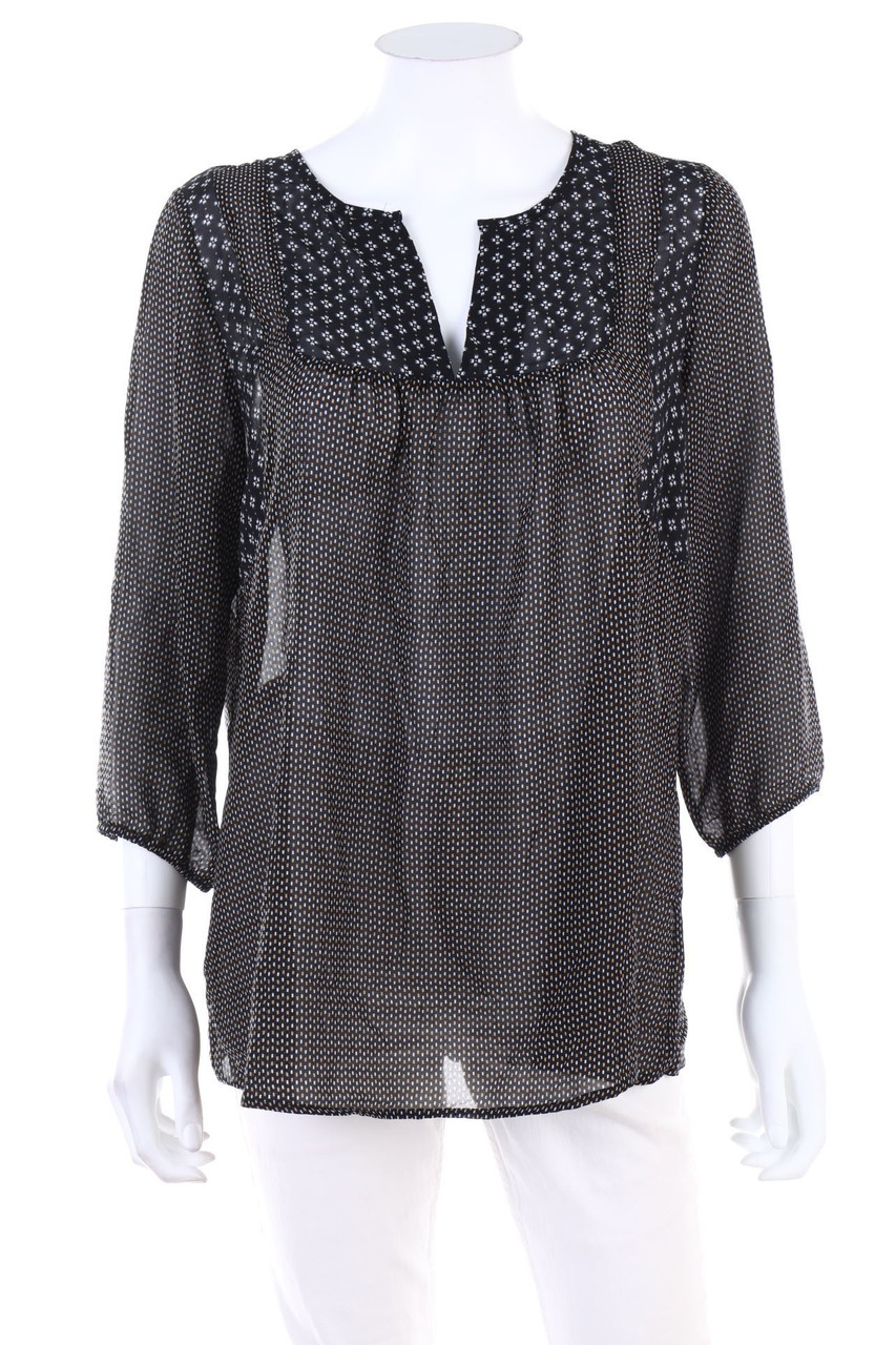 GRAIN DE MALICE - Print-Bluse mit 3/4-Ärmel - M