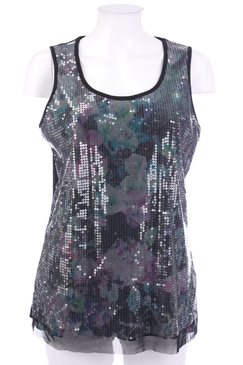 Charles Vögele - Top mit Pailletten - L
