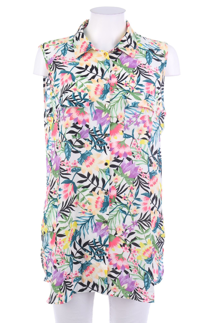 PRIMARK - ärmellose Hemd-Bluse - XL