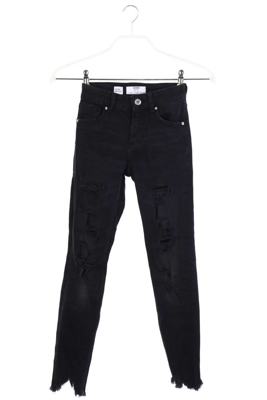 Bershka - Destroyed Skinny-Jeans - XXS