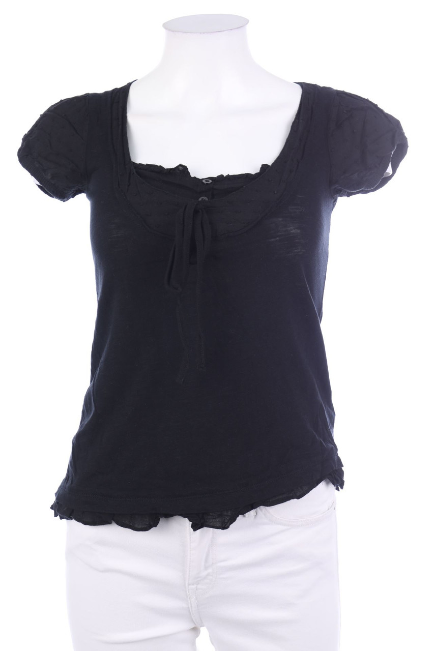 SECONDHAND - Baumwoll-Kurzarm-Shirt - XS