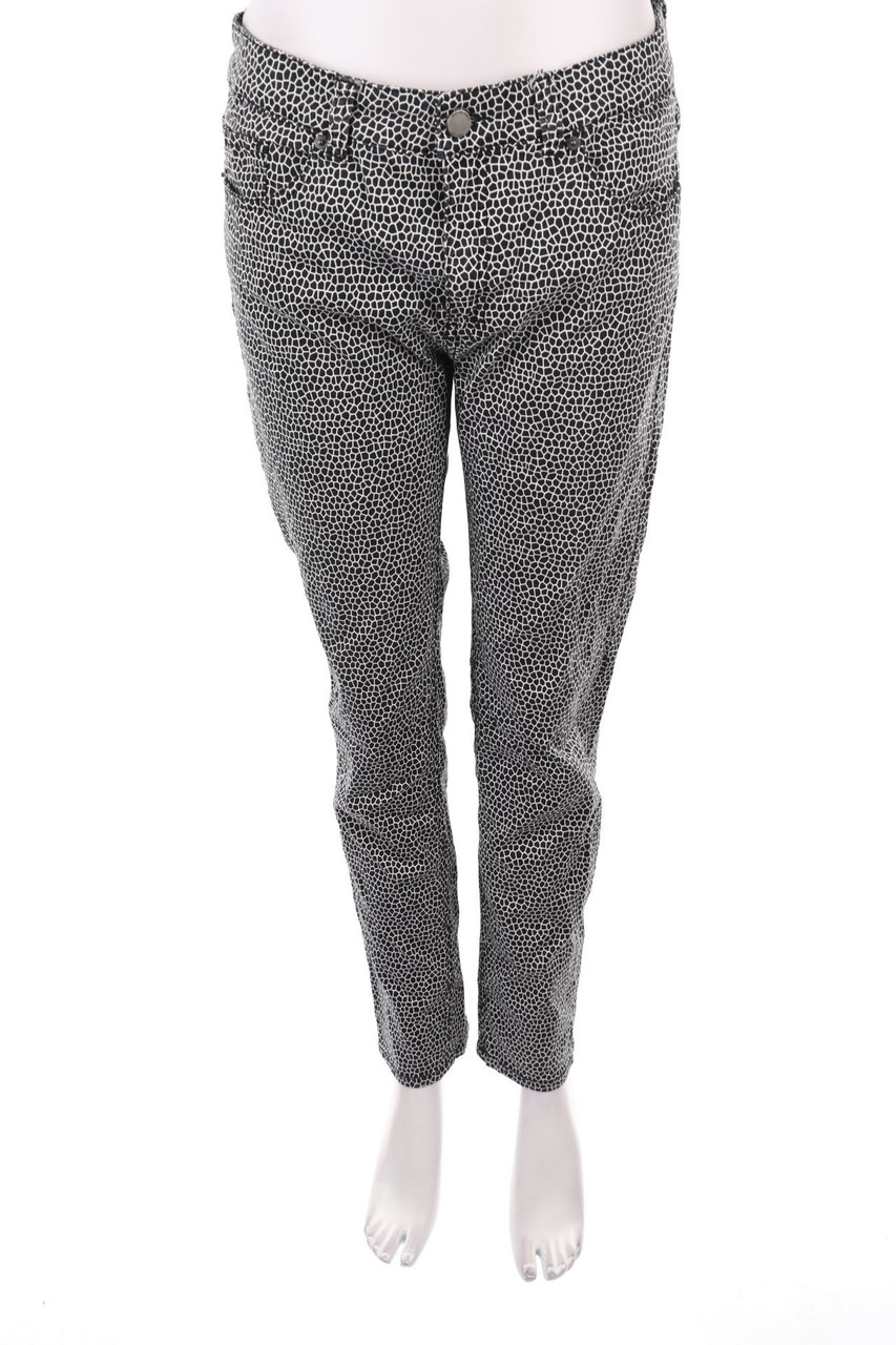 SIR OLIVER - Skinny-Hose mit geometrischem Muster - XL