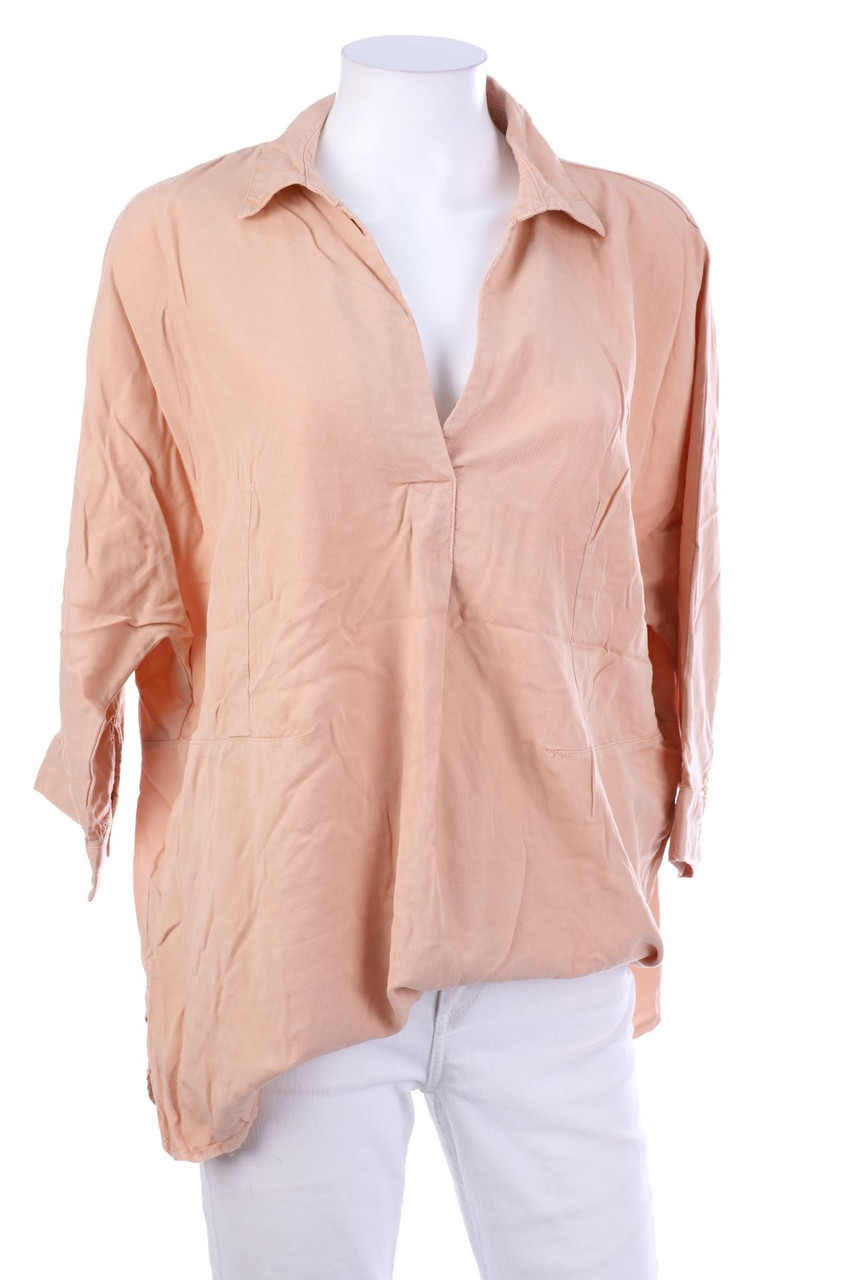 promod - Clean Chic-Hemd-Bluse mit 3/4-Ärmel - 2XL