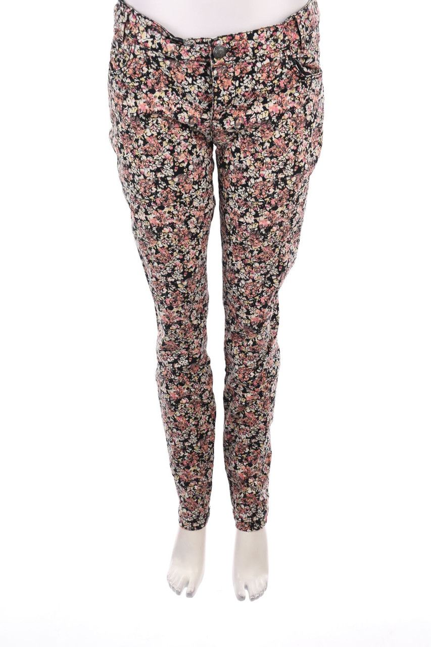 ESPRIT - Skinny-Hose mit Blumen-Print - L
