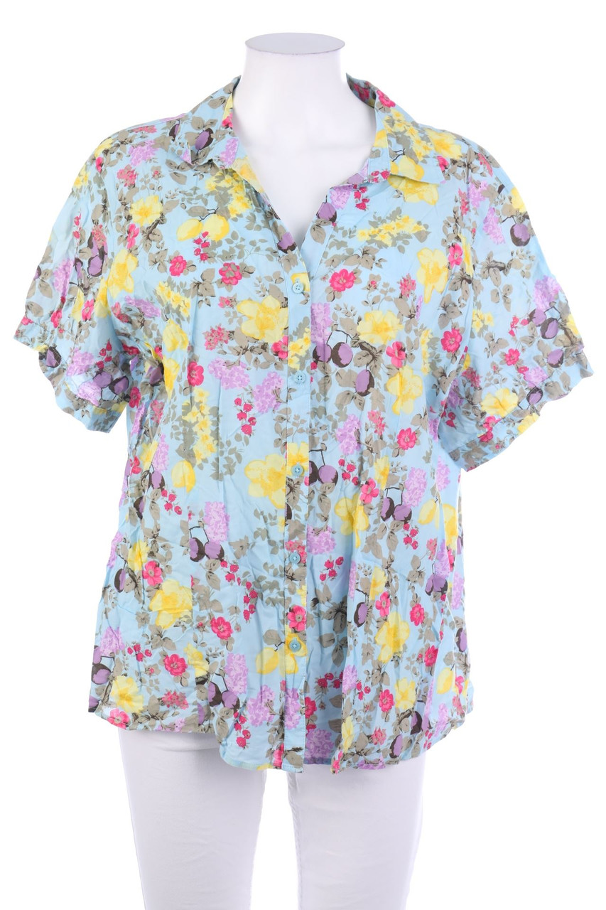 BIAGGINI - Hemd-Bluse mit kurzem Ärmel - XXXXL