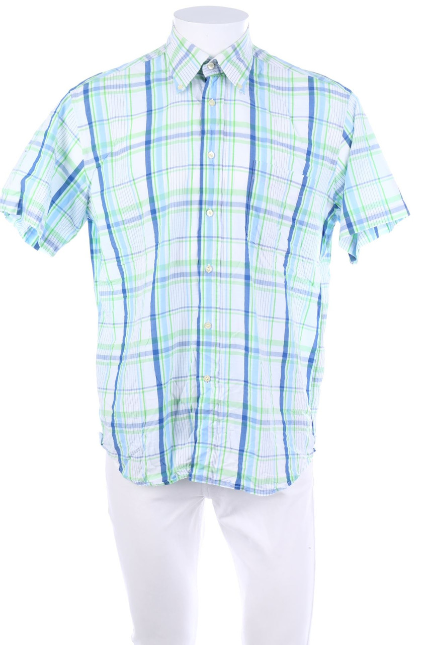 McNEAL - Kurzarm-Hemd mit Karo-Muster - L