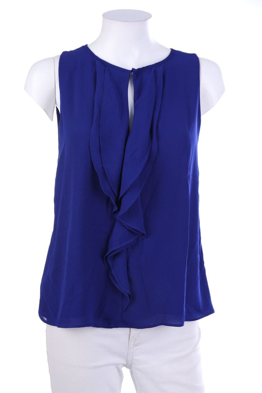 ZARA - Volant-Bluse - S