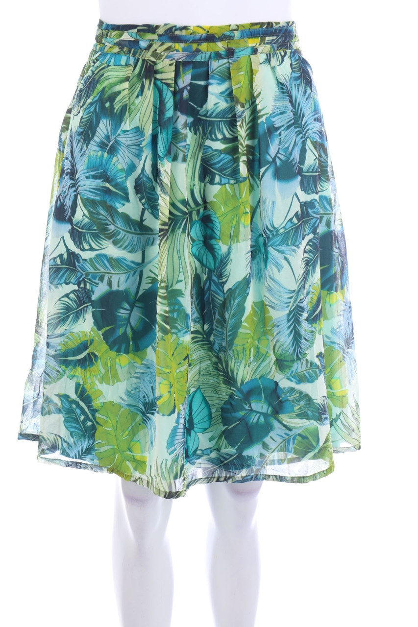 MORE & MORE - Rock mit Tropical Print - S