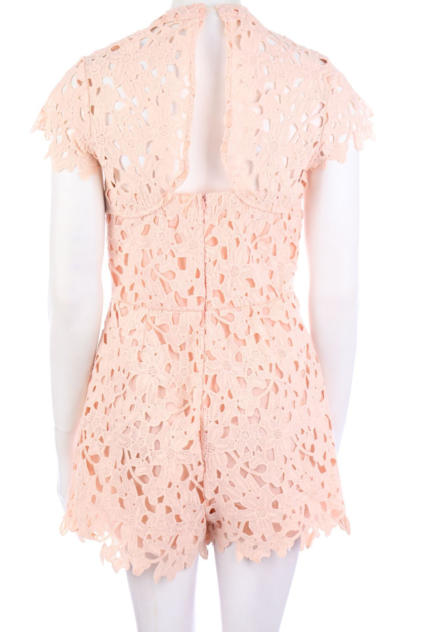 TOP QUEENS - Spitzen-Playsuit - S