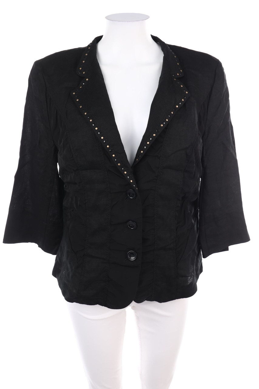 TAIFUN - Leinen-Blazer mit 3/4-Ärmel - D 44