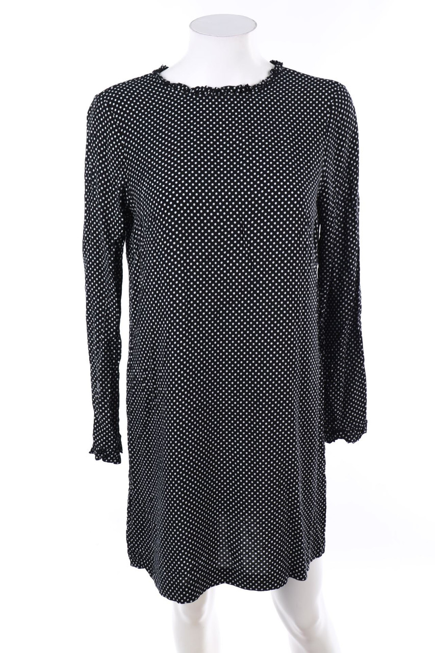 Ohne Label - Shift-Kleid mit Punkten - M