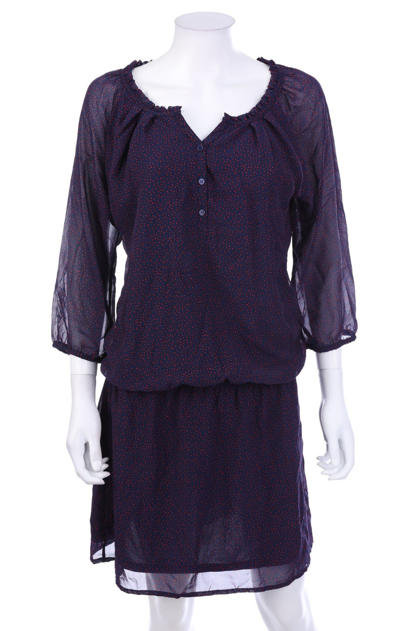 woman by Tchibo - Kleid mit Pünktchen - S