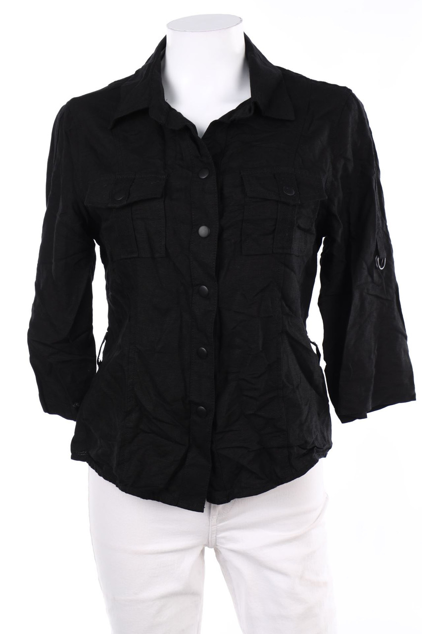 BIAGGINI - Bluse mit 3/4-Ärmel mit Leinen - M