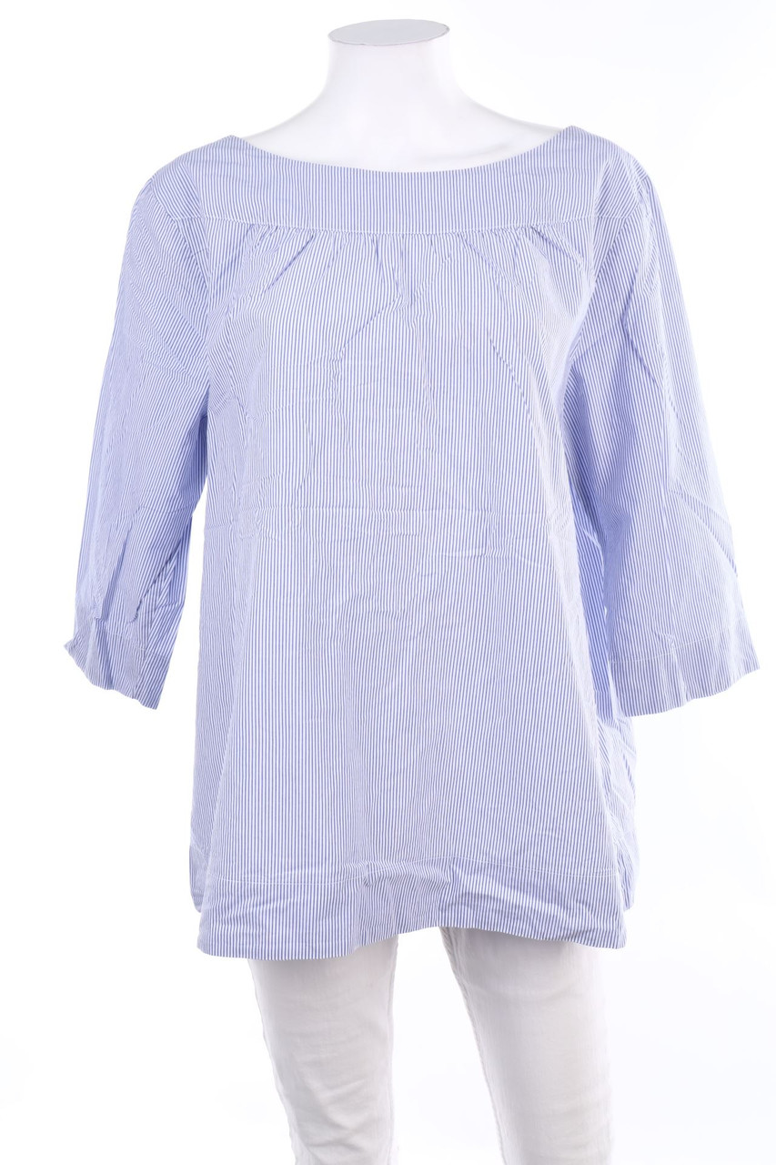 s.Oliver - Baumwoll-Bluse mit 3/4-Ärmel - 3XL