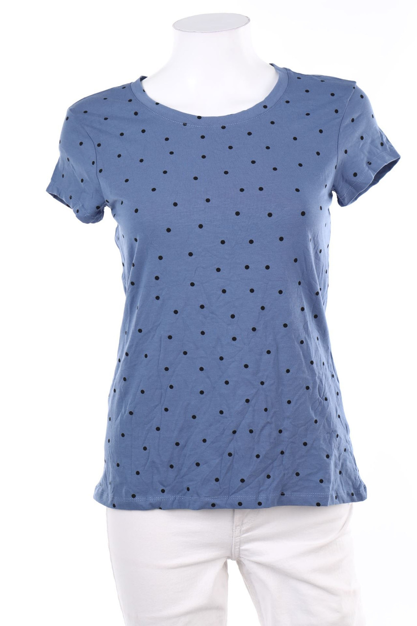 C&A - Kurzarm-Shirt mit Punkten - L