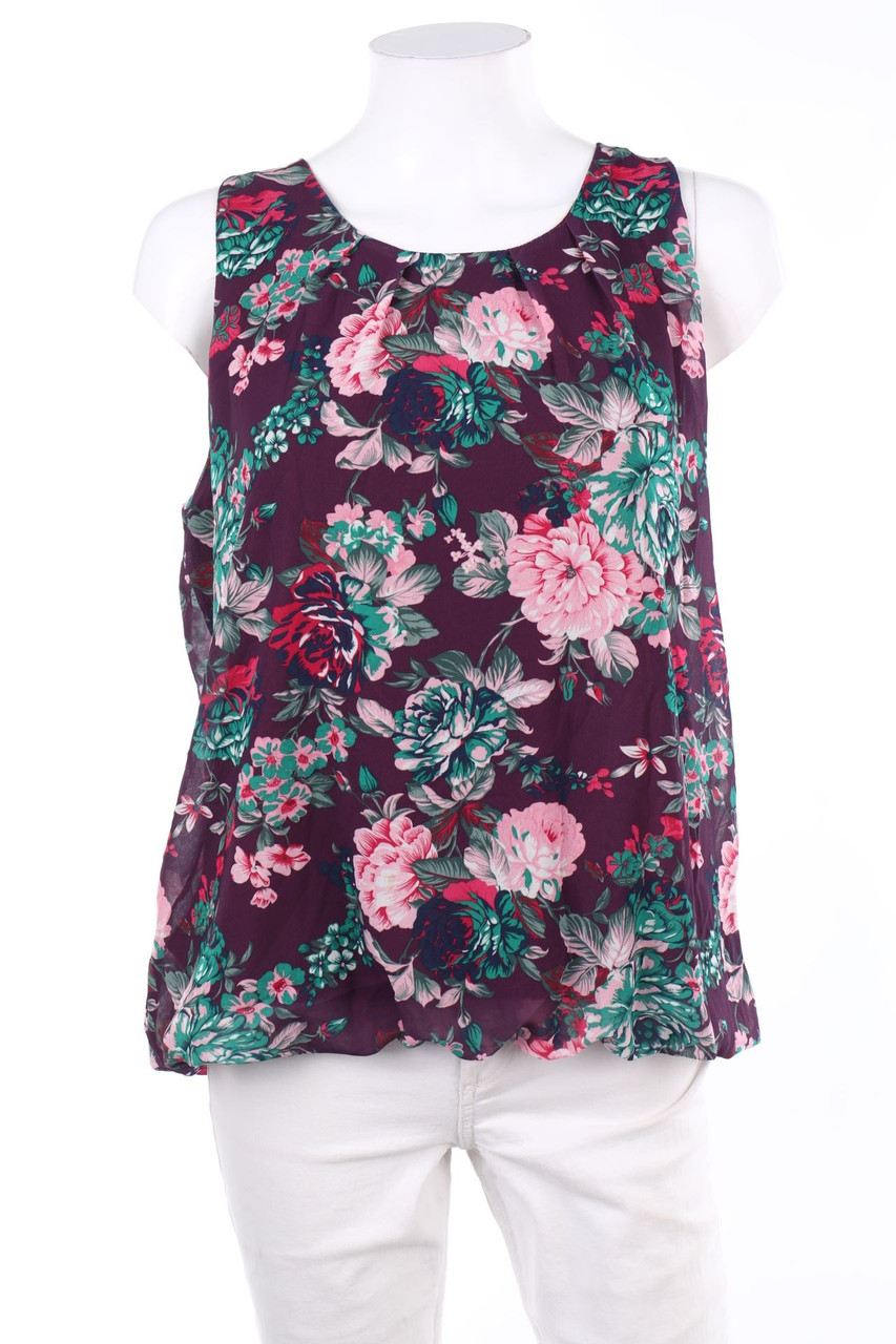Y.Yendi - Blusentop mit Blumen-Print - L
