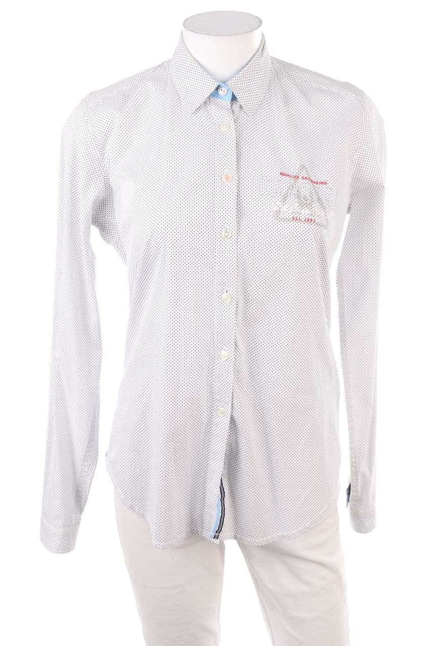 Gaastra - Hemd-Bluse mit Pünktchen - S