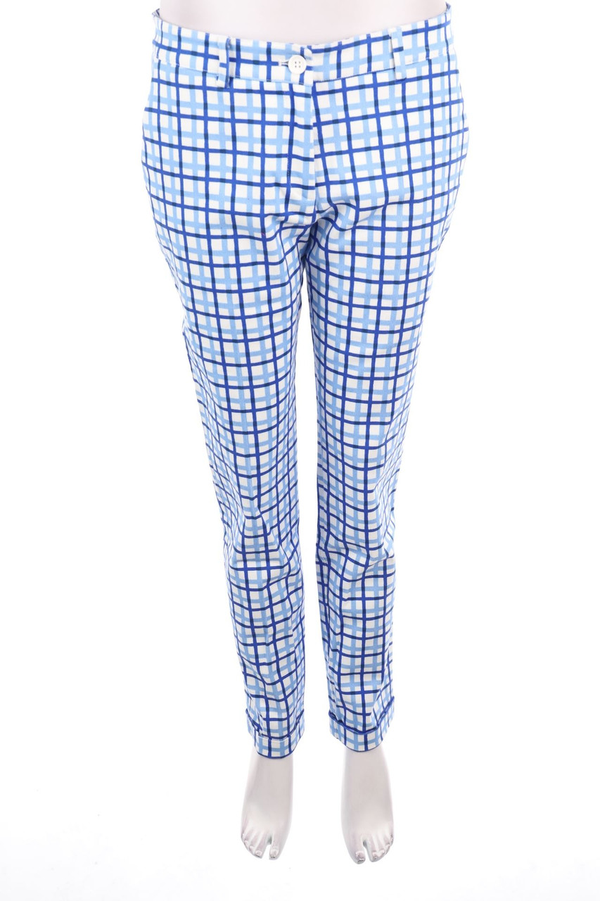 PAROSH - Hose mit Karo-Muster - M